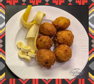 Fay Foods Puff Puff Mix with Fresh Banana